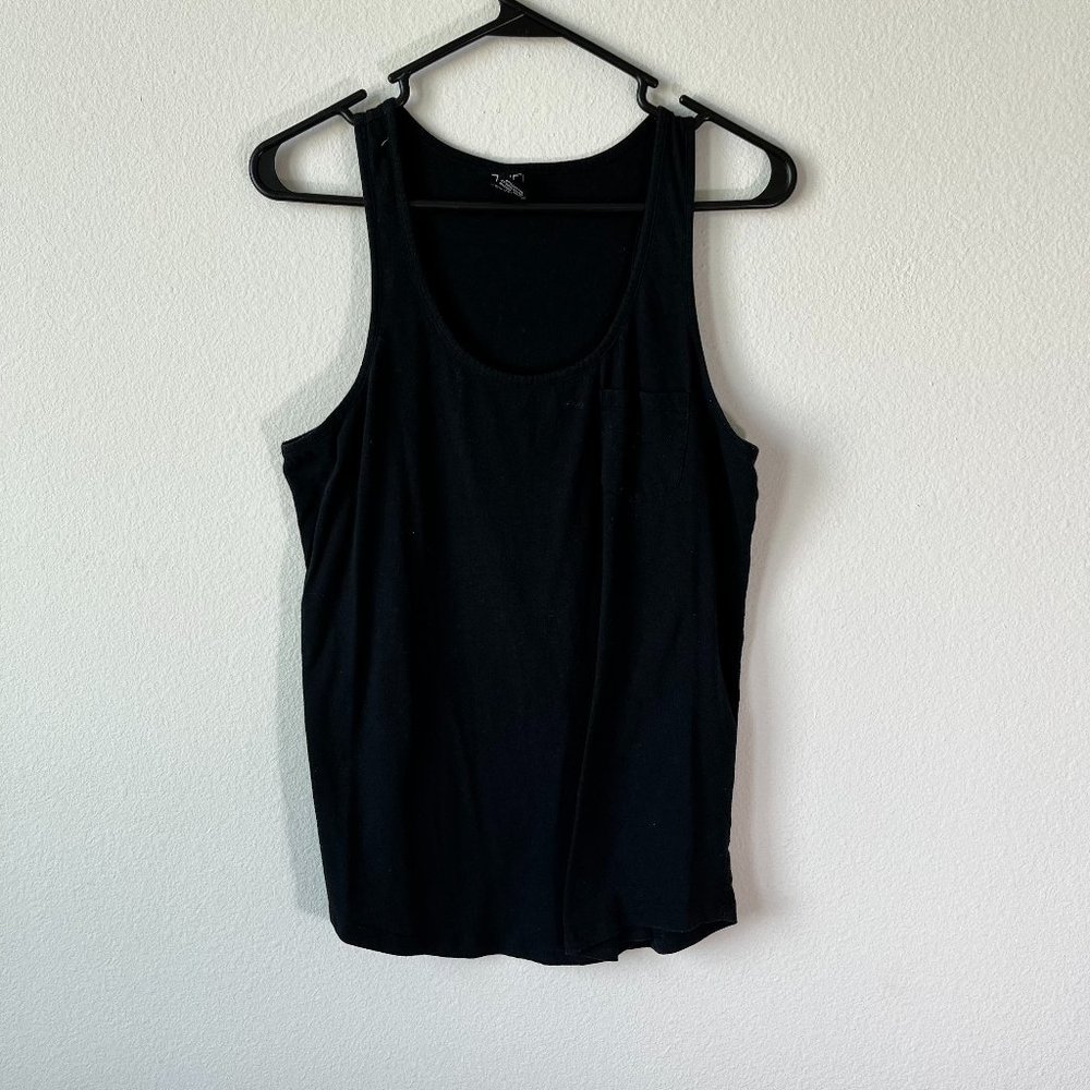Zine Black Tank Top